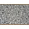 Tapis bohéme coton 120x70cm gris foncé