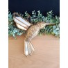 Colibri miroir bord or