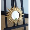 Miroir ex voto soleil étoilé