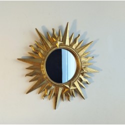 Miroir ex voto soleil étoilé