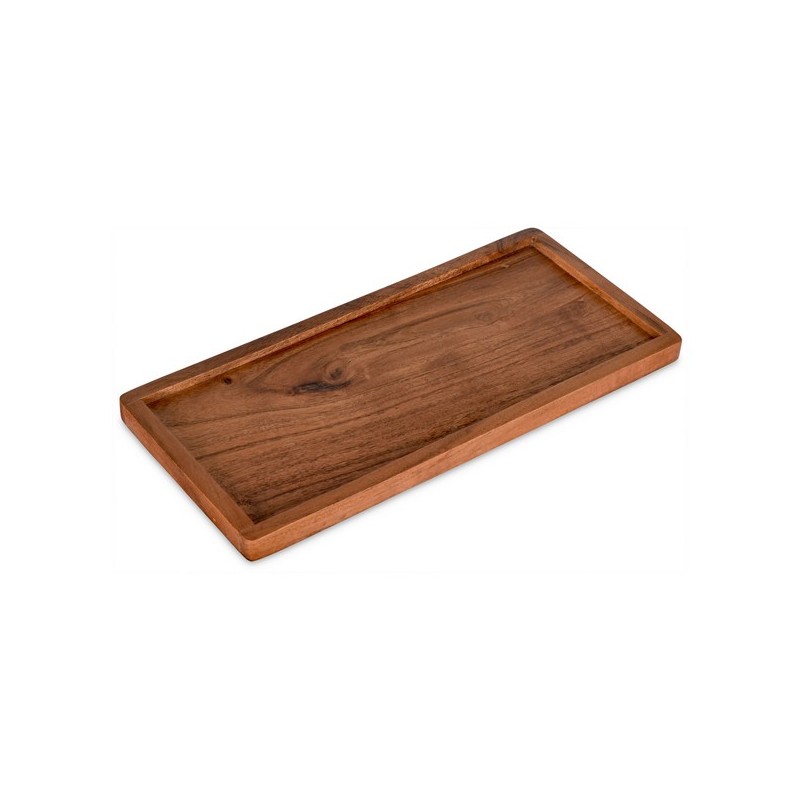 Plateau rectangulaire en bois 30 x 14