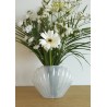 Vase coquille en verre