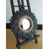 Miroir de sorcière soleil noir et bronze ø27