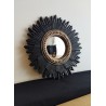 Miroir de sorcière soleil noir et bronze ø27