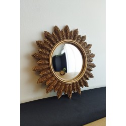 Miroir de sorcière soleil motifs style celtique