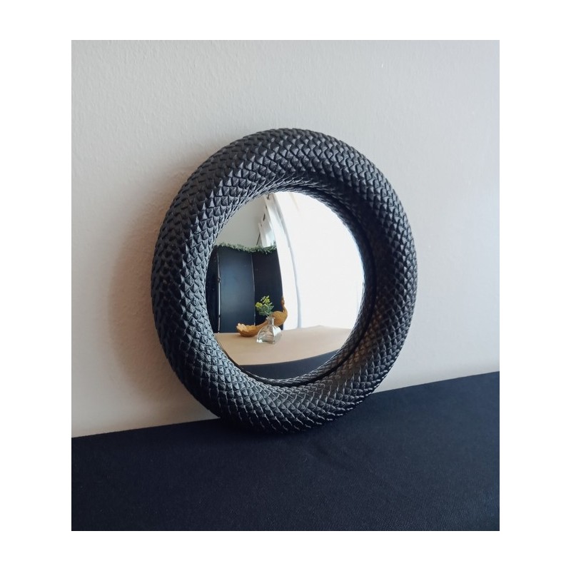 Miroir convexe peau de serpent taille XS