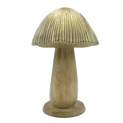 Décoration automnale champignon Ø9x14