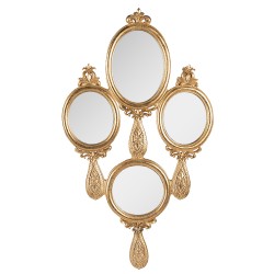 Miroir style baroque doré...