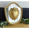 Cadre miroir ex voto